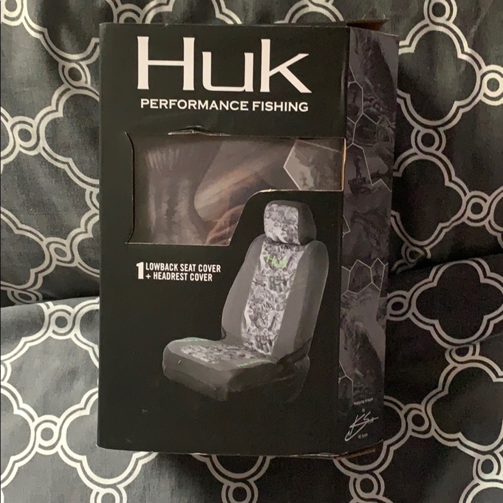 HUK performance fishing seat cover